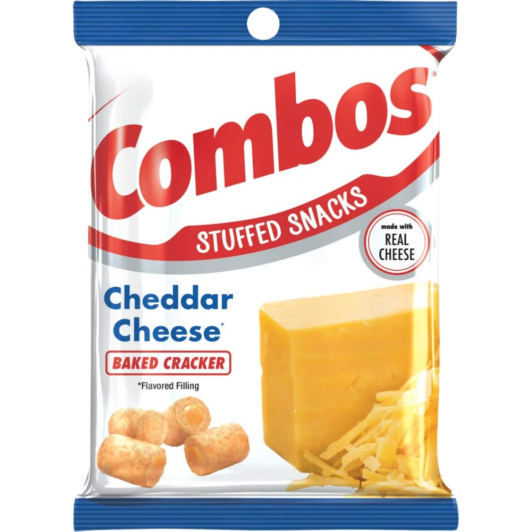 Combos Crackers Cheddar Cheese 178gr X 6- Pack 6