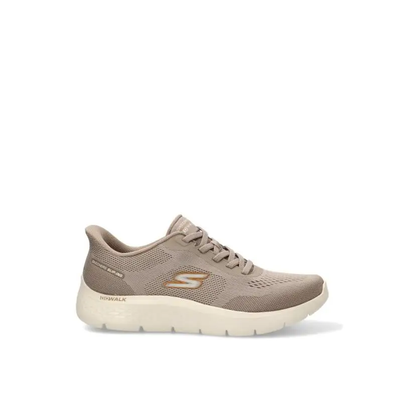 Zapatillas Casual Skechers - Hombre - Suela Plana - Modelo 216924 - Color Taupe