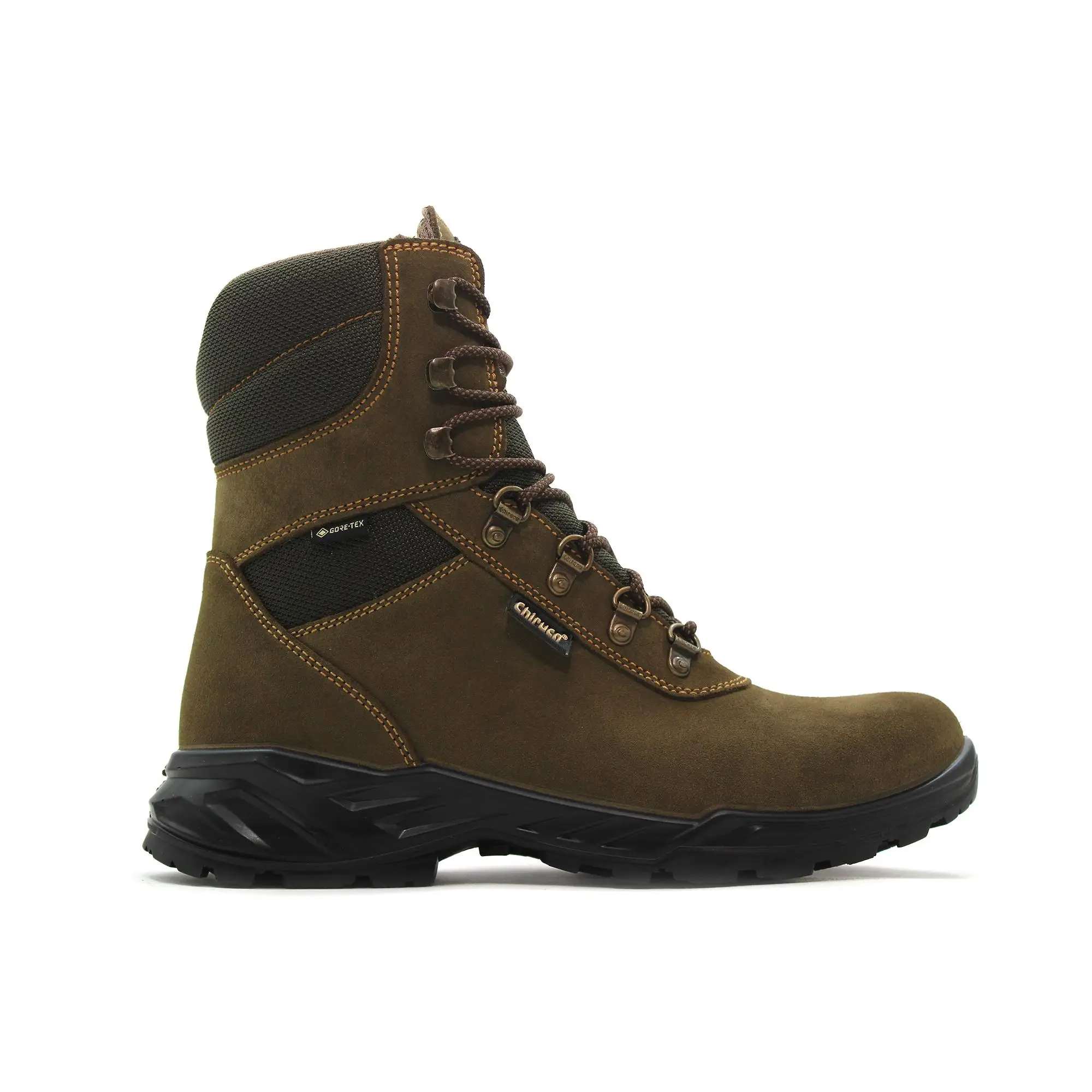 Chiruca TORCAZ 01 Bota de trekking, caza, de caña alta, impermeable, GoreTex, cordones montañero, suela de goma, para caballero