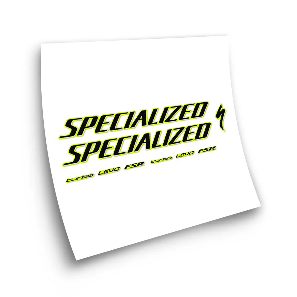 Specialized Turbo Levo FSR 2021 bike stickers compatible