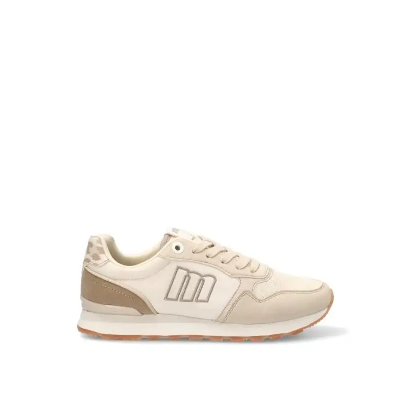 Zapatillas Casual Mustang - Mujer - Suela Plana - Modelo 60909 - Color Camel