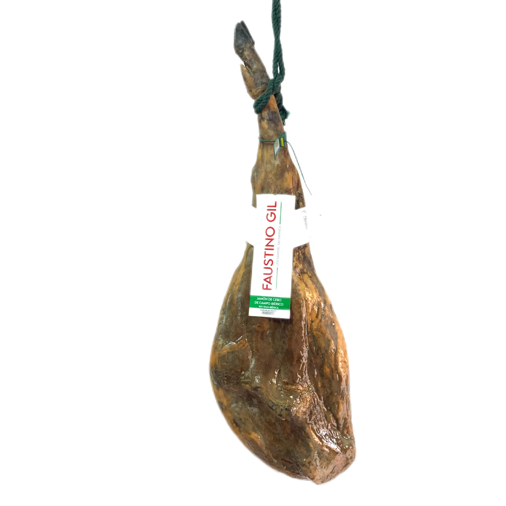 Jamón Ibérico Cebo Campo 50% Raza Ibérica - Peso 7.8Kg - 8.3Kg - Elaboración tradicional - Ibéricos Faustino Gil — oferta en AliExpress