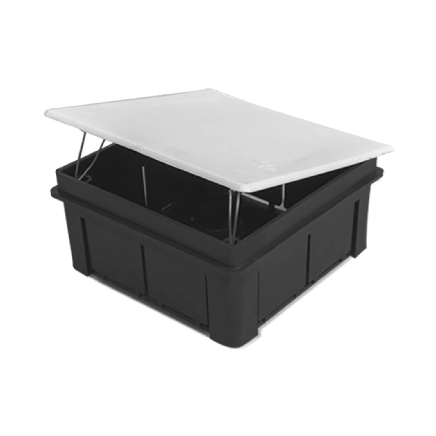 Ledkia Caja de Empalme y Derivación Empotrable 105x105x51 mm Blanco