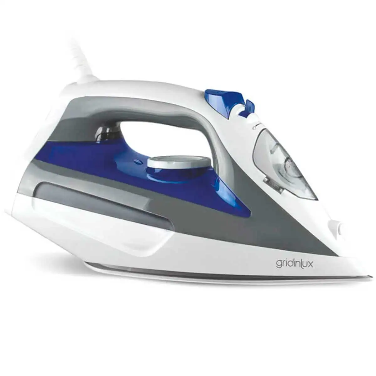 Gridinlux anti-drip 2200W ceramic Base steam iron