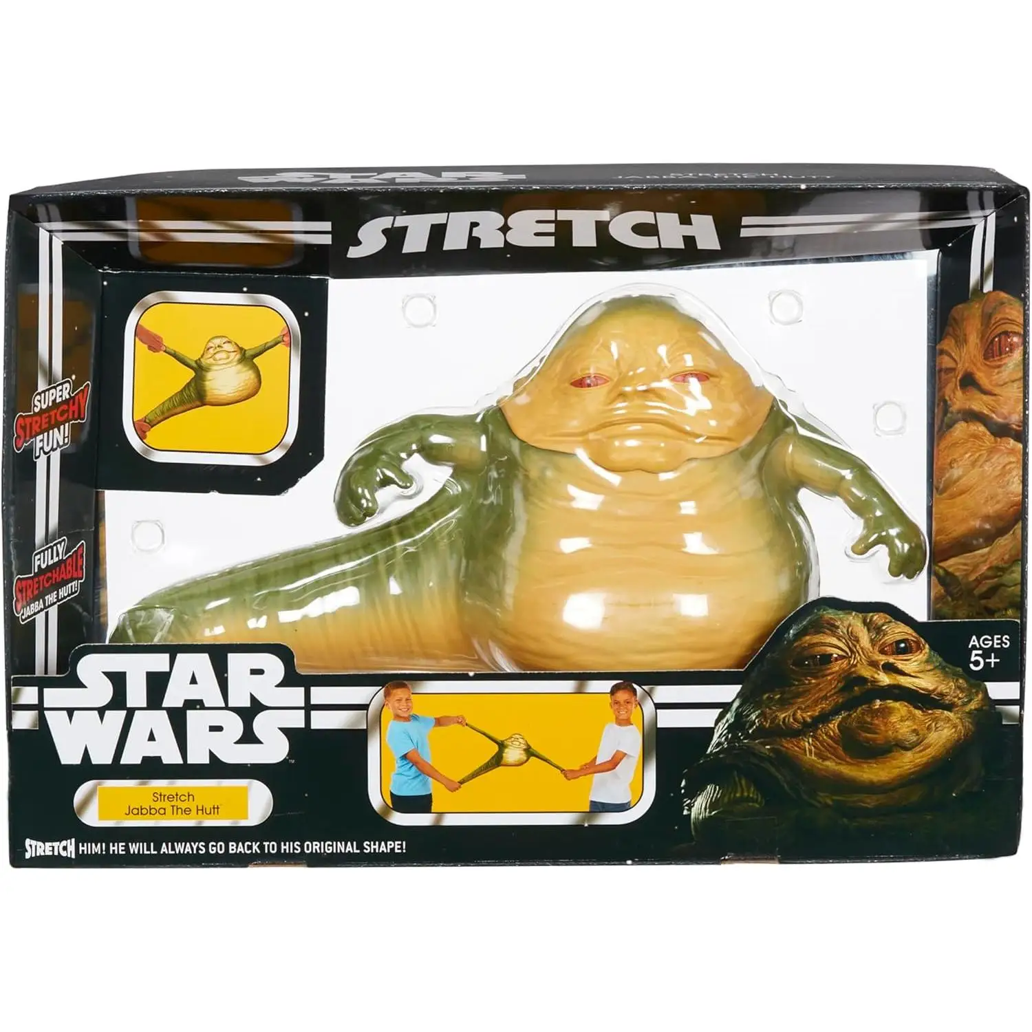 Famosa Stretch Star Wars Jabba the Hutt – Figura Estirable