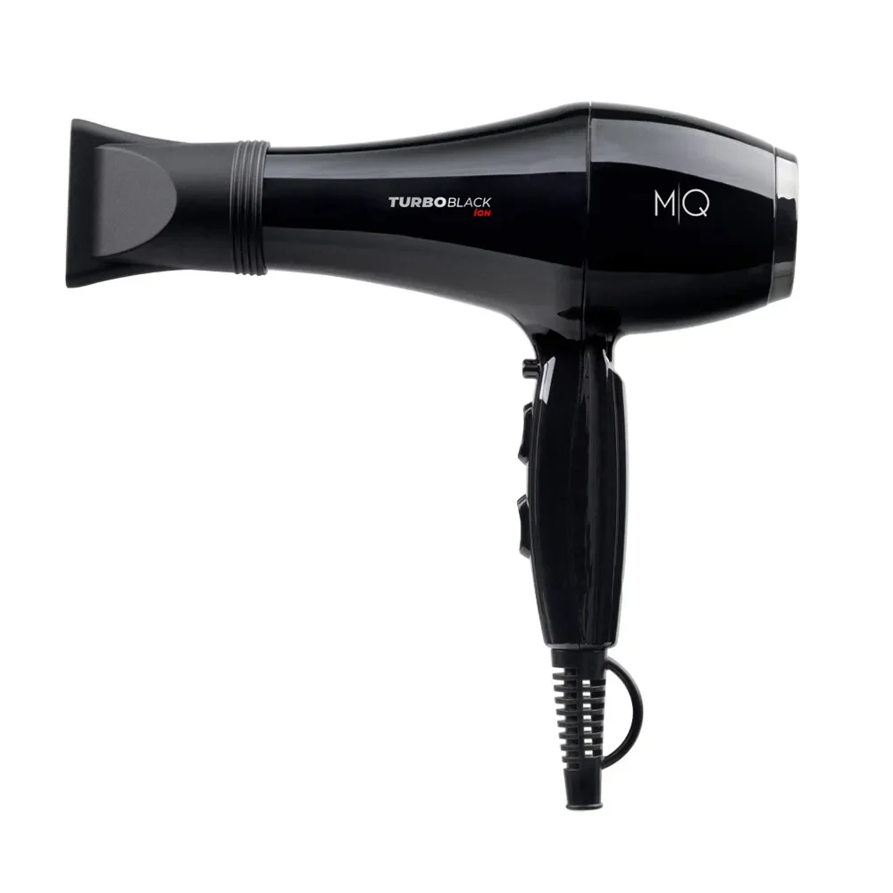 Asciugatrice Professionale Turbo Nera 2500w Mq Professional (220, Volt)