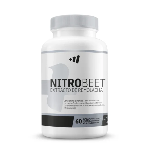 NitroBeet Extracto de Remolacha 3000mg - 60 Cápsulas Vegetales MM Supplements