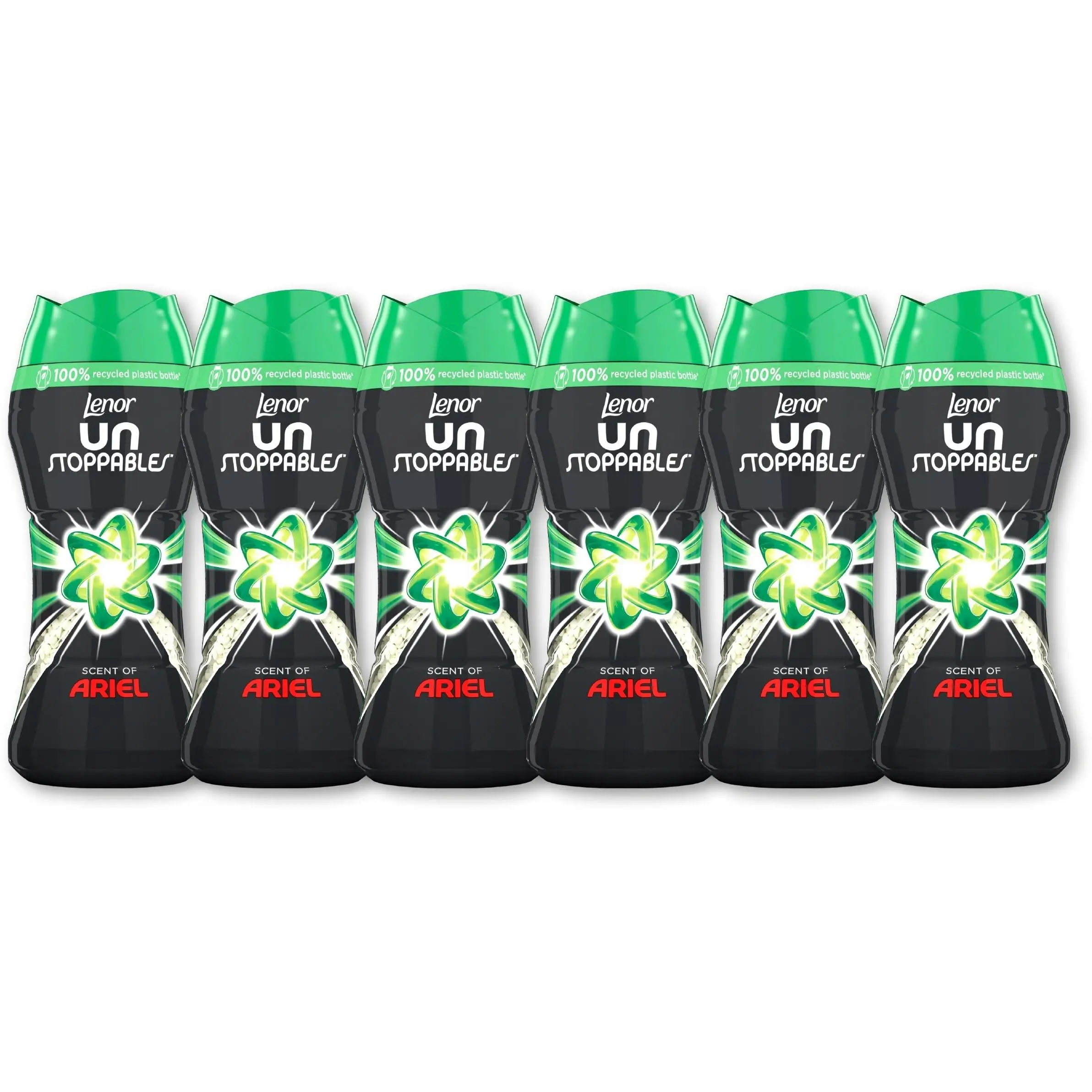 PACK de 6 - Lenor Unstoppables Perlas Lavadora Perfumadas,93- 127 Lavados 285 g, Suavizante Para