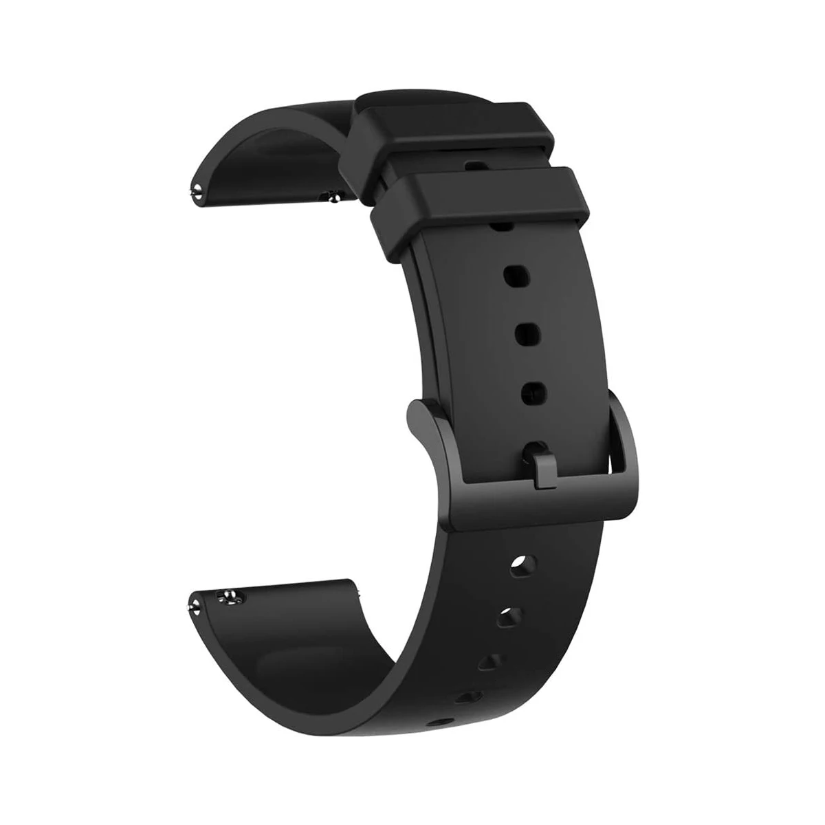 Correa de Silicona 20mm y 22mm, compatible con Amazfit GTS/GTS 2/2 Mini/2e/GTS 3/4 Mini/Bip 3/3 Pro/Bip/Bip Lite/Bip S/Bip U/GTR 42mm, 20mm Pulsera Deportiva de Repuesto de Silicona