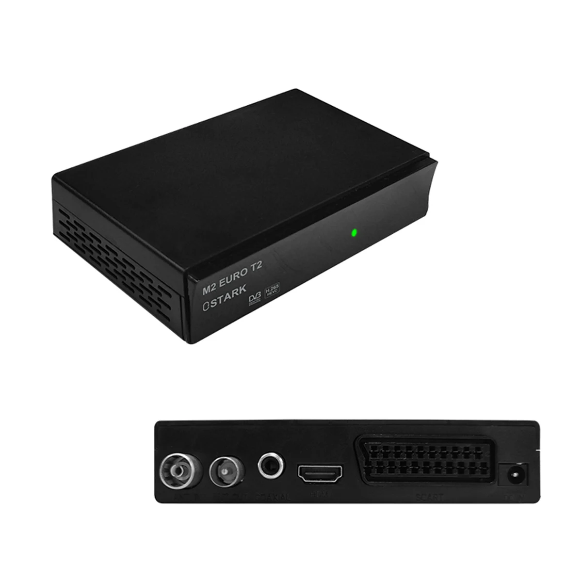 Ostark T2 HD 720 HD OUT Terrestrial Receiver, DVB-C, DVB-T, DVB-T2, HVEC, H.265, LCN, DTT, TDT, TDT2, Digital Terrestrial, 1080P