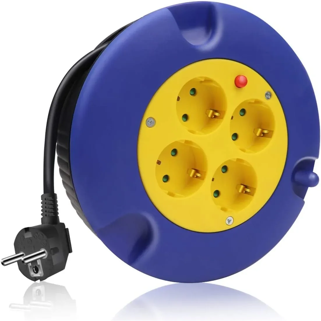 WAOW-extension Cable with 5 10 15 20 25 m and 4 m roll coil power base.