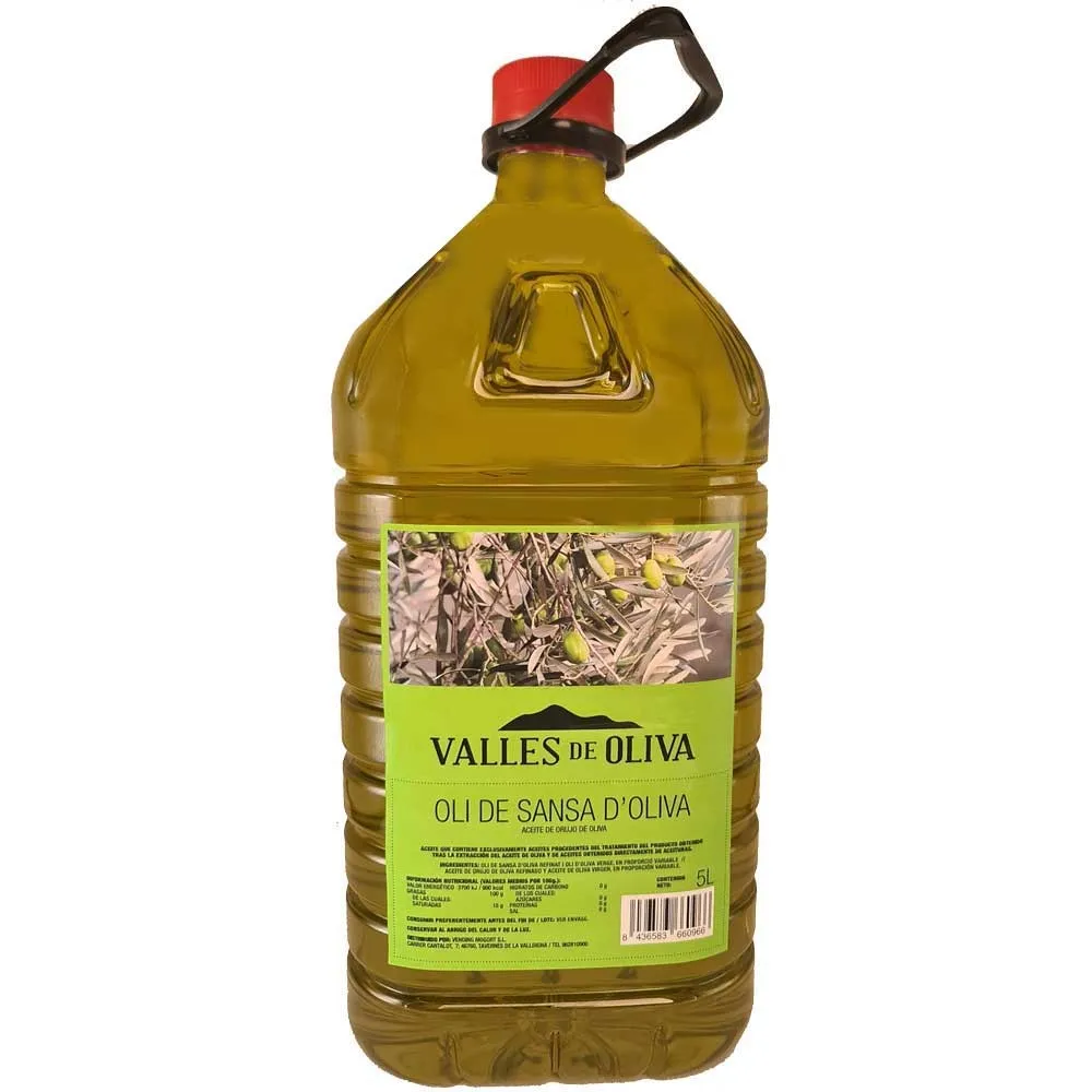 Mild Vallesdeoliva oil 5 liters of olive pomace oil