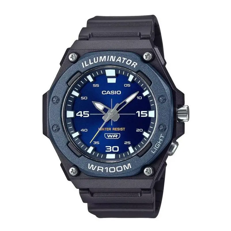reloj deportivo hombre Casio Heavy-Duty MW-620H-2A 48,1 mm 100m WR correa de resina