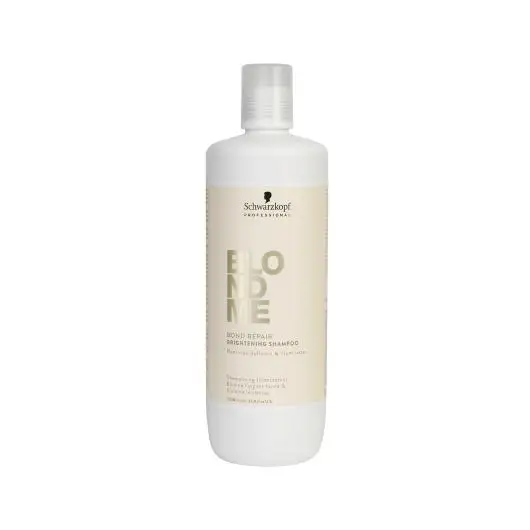 Bond repair illuminating shampoo 1000ml blondme schwarzkopf professional