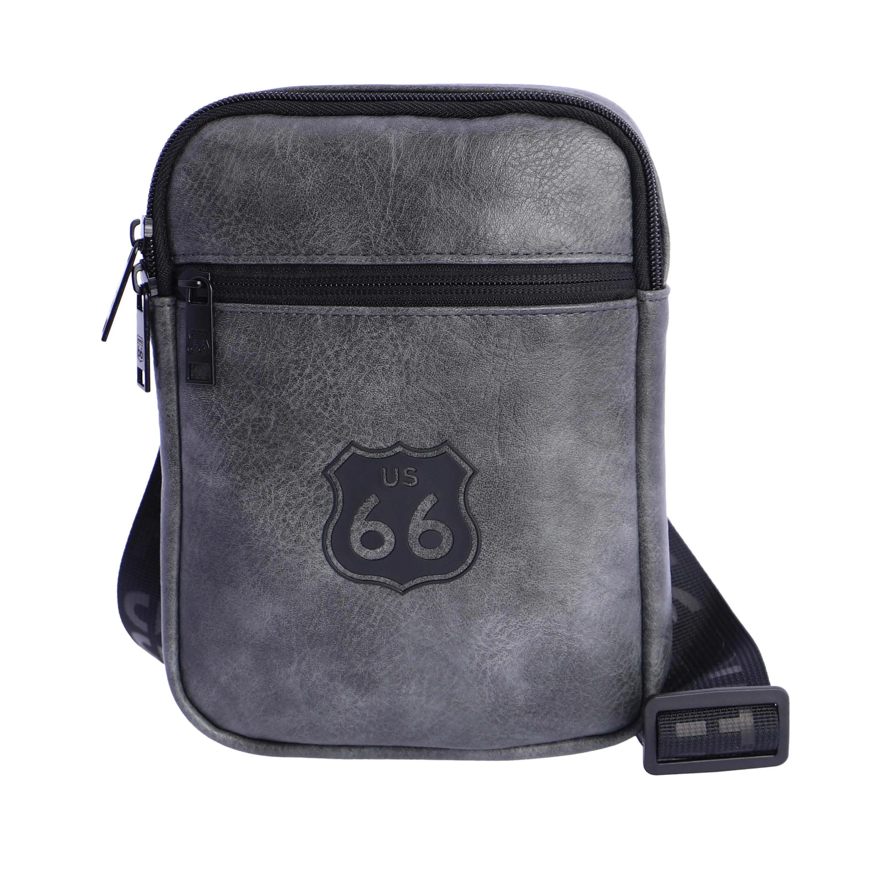 ROUTE 66 - Bandoleras Hombre - Bolso Hombre - Bolso hombre bandolera - Bolso Bandolera hombre - Bandolera hombre para uso diario, casual, viaje o negocios - Cesar