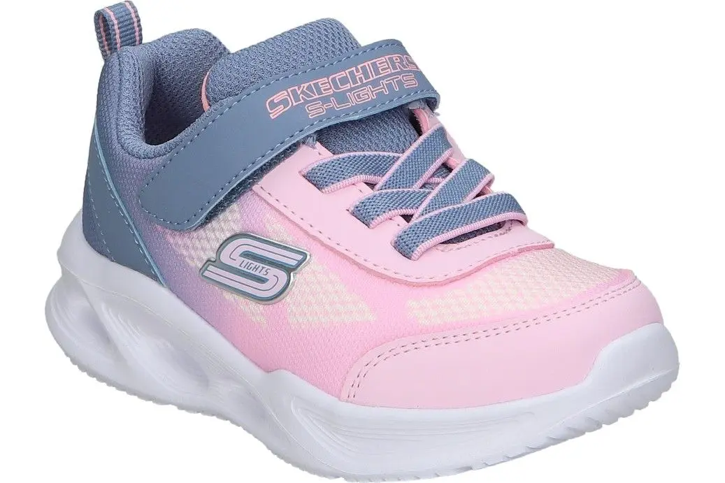 SKECHERS | Skechers Flex Advantage 4.0 Strong Move sneakers for girl-pink and gray sports-Sneaker with laces and Velcro-maximum support-lightweight-easy to put on and remove-model 303714n-GYLP