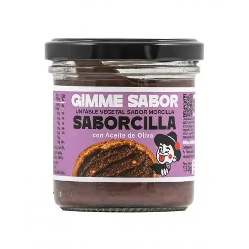 Morcilla vegetal baja en calorías (130g) - Gimme Sabor