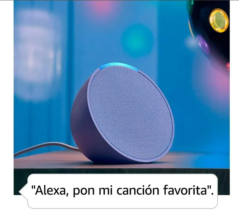 Amazon echo pop purple / alexa smart speaker