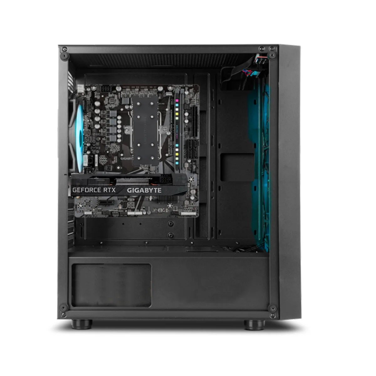 Pc Gaming - Pc Racing Gaming Pack Gaming Intel Core I5-11400F/8Gb/256Gb Ssd M.2+ 1Tb Hdd/Wifi/Gtx 1650 + 24" Full Hd Led Monitor / Free Dos / Pc Gamer - Desktop Computer