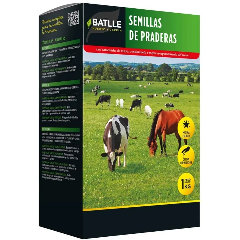 Semilla de alfalfa aragón r2 batlle 1 kilo