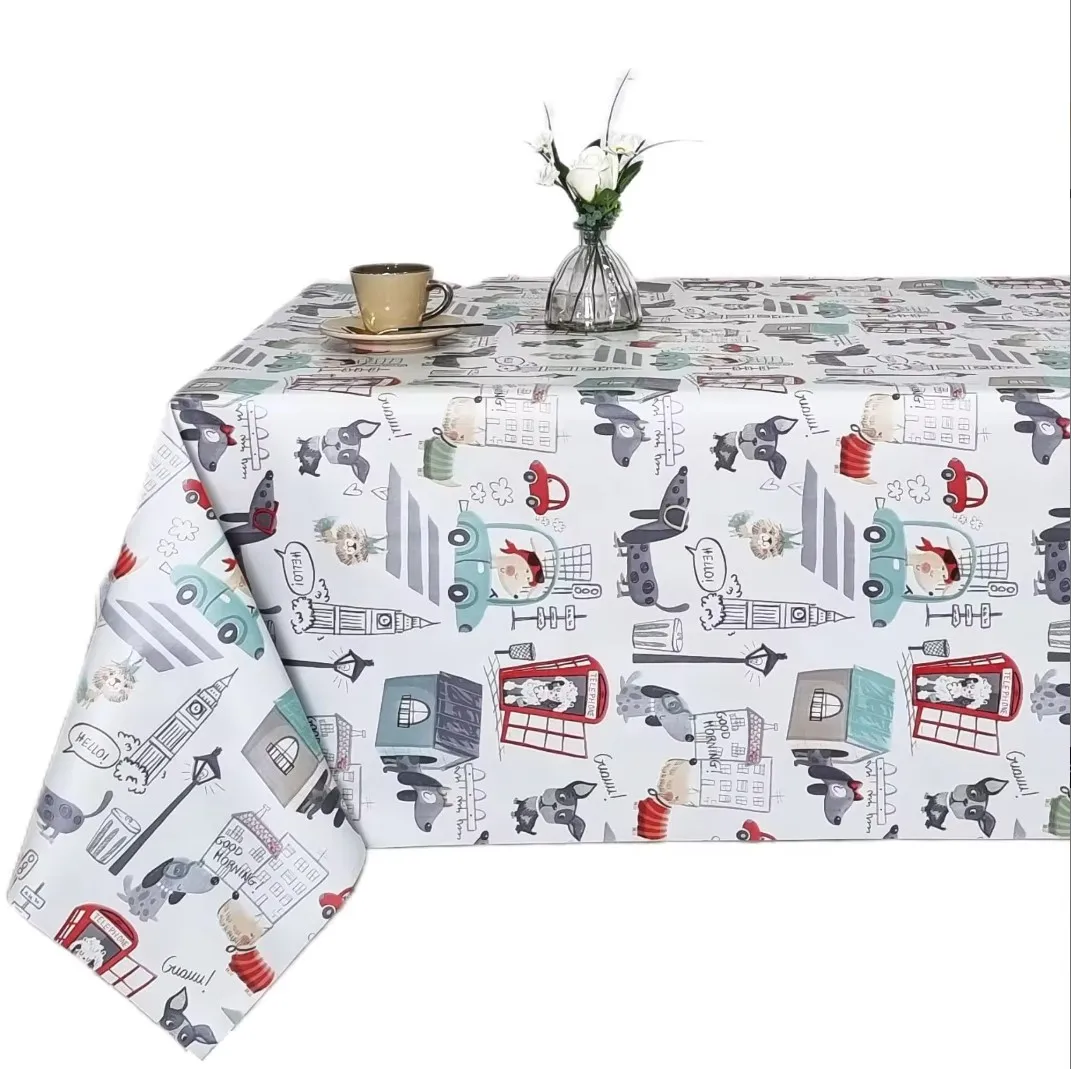 Mantel Hulehule Tex Hule Anti manchas Impermeable Dibujos infantiles Ideal para niños PVC - KIDS