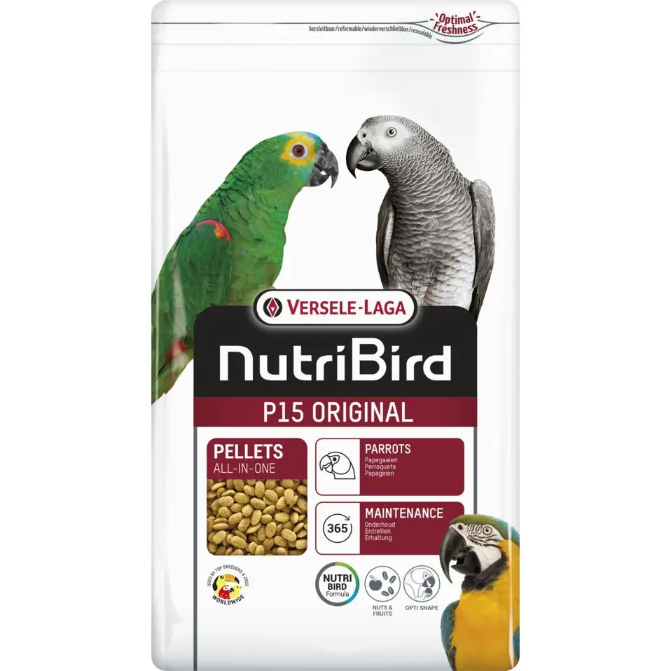 Versele-Laga Nutribird Original P15 - Alimento completo para Loros