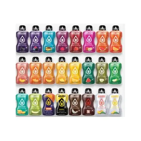 24x Bolero Drinks (24x9g) - Bolero | Sin azúcares | Deliciosos sabores