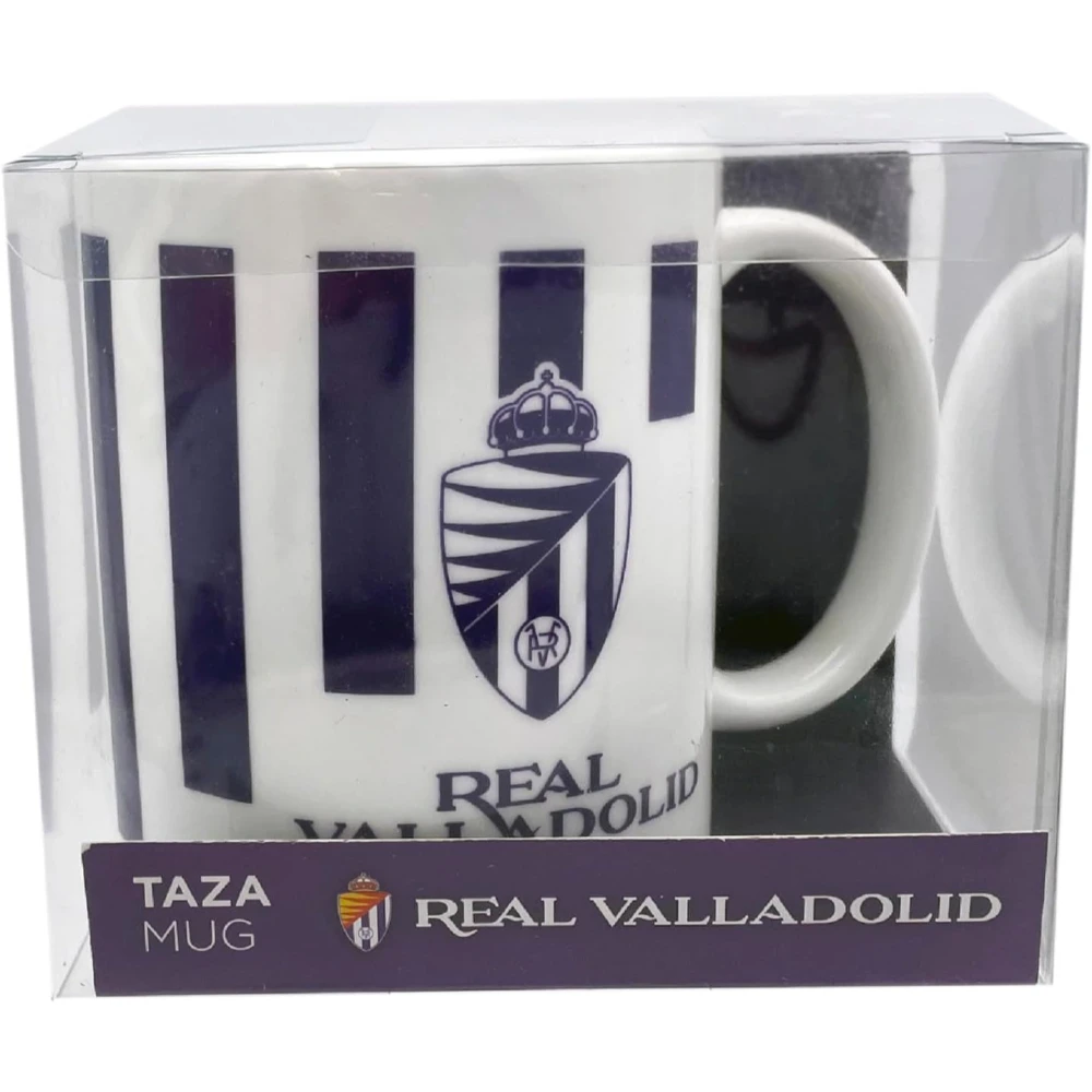 Real ceramic mug Valladolid purple shield 330 ML 80125