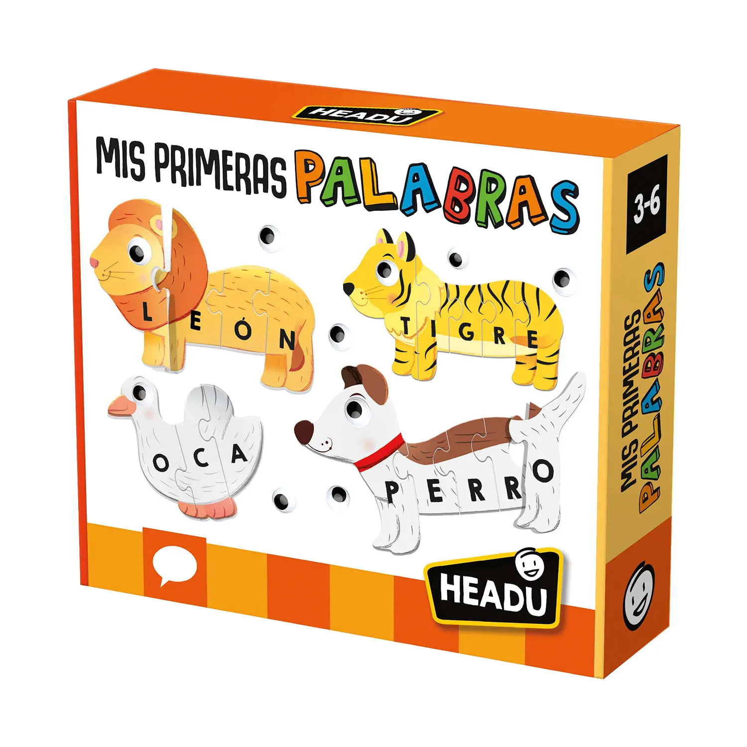 Headu - Mis Primeras Palabras  Juegos Educativos Niños 4 Años A 7   Juego Mesa 4 Años A 7  Puzles Niños 4 Años  Aprender A Leer  Juegos Para Aprender A Leer
