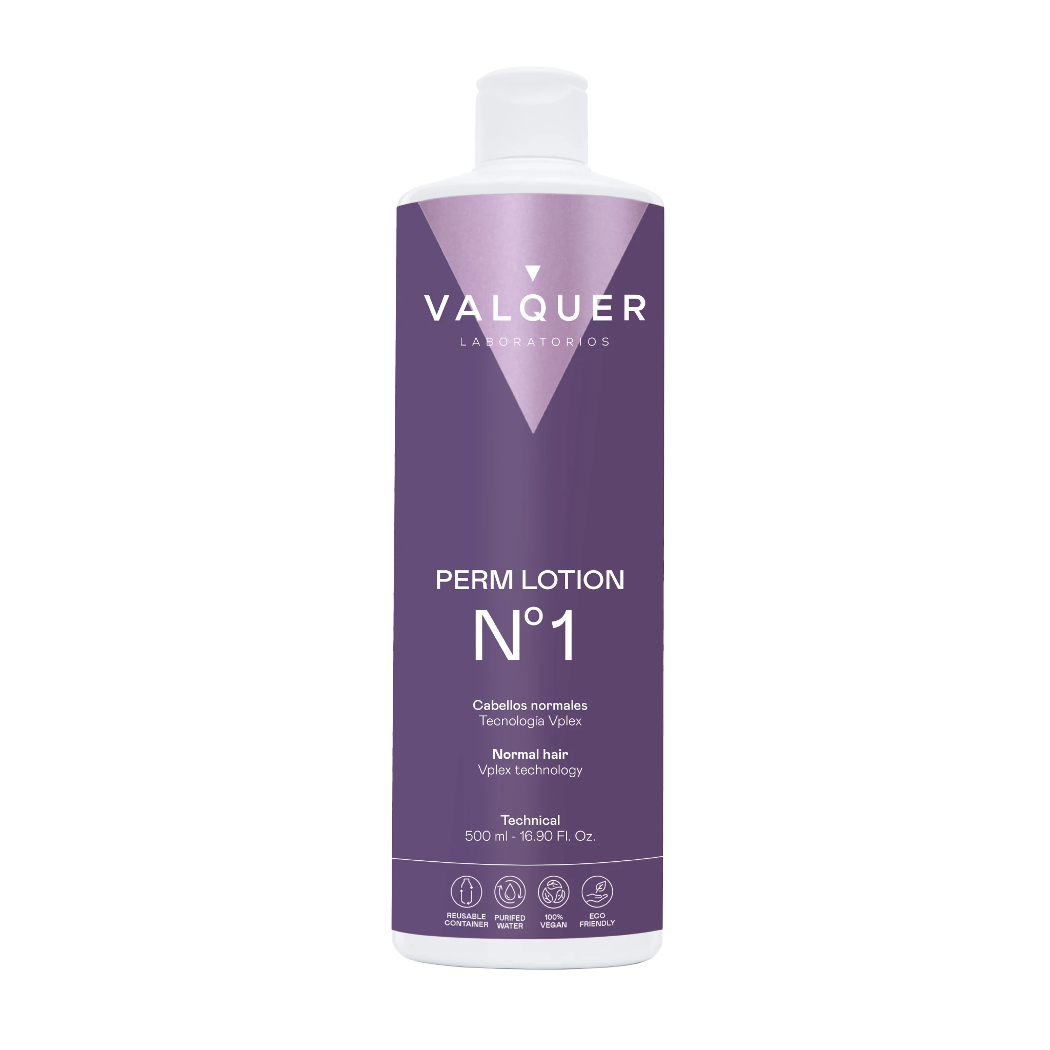 Valquer Laboratorios Líquido Permanente Nº1 - 500 Ml Vegano Uso Profesional