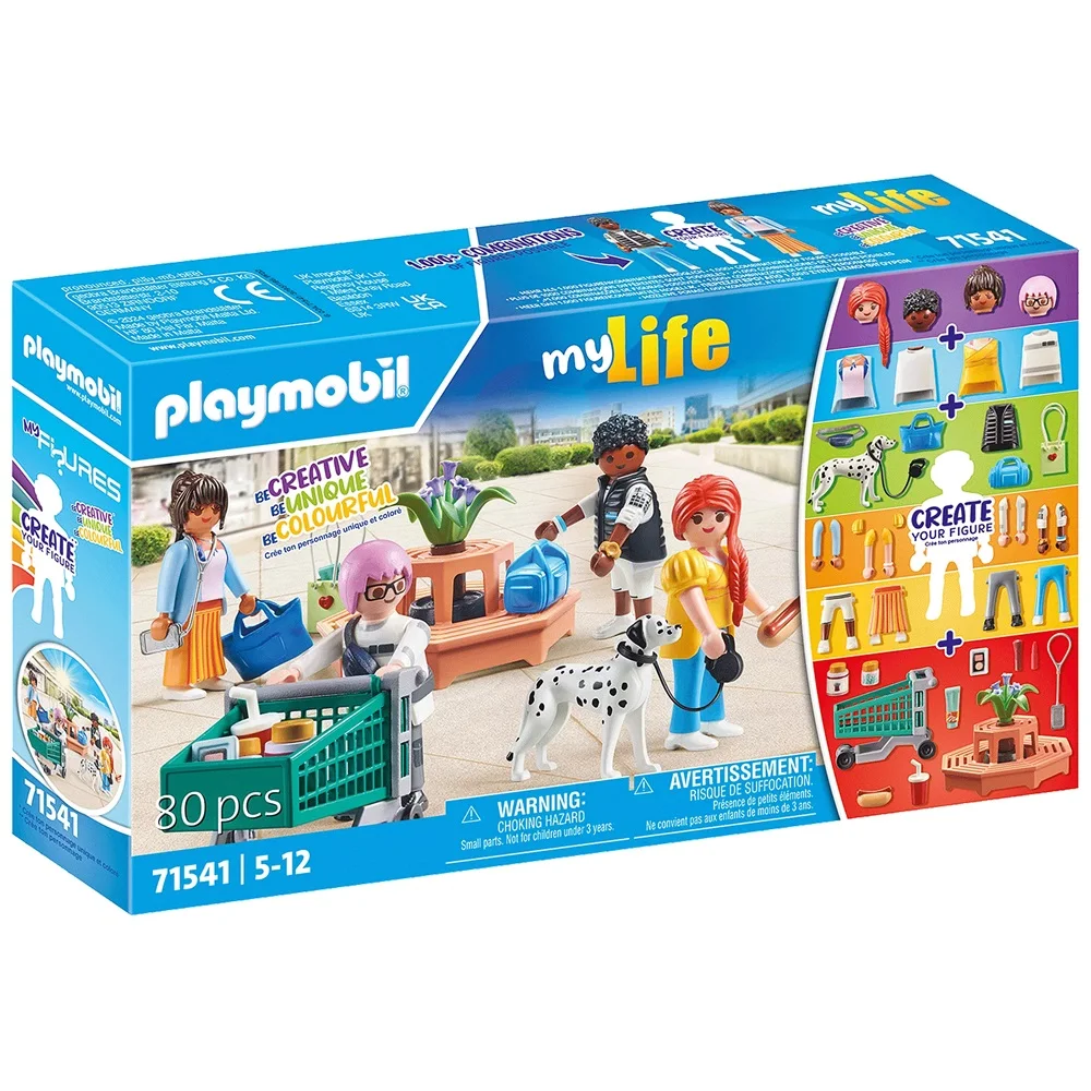 PLAYMOBIL MY FIGURES - DE COMPRAS, 71541, TIENDA CON LICENCIA OFICIAL