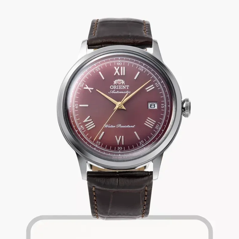 automático hombre Orient Bambino Burgundy Red Wine   RA-AC0026R 40,5mm 30m