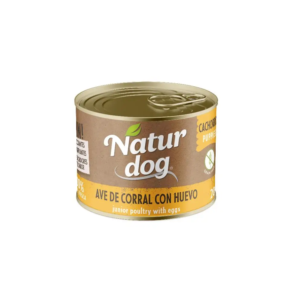 Alimento húmedo para perros de NATURDOG (MULTI PACKS DE 6 LATAS) - Ingredientes de máxima calidad - ¡Encuentra la opción perfecta para tu mascota!