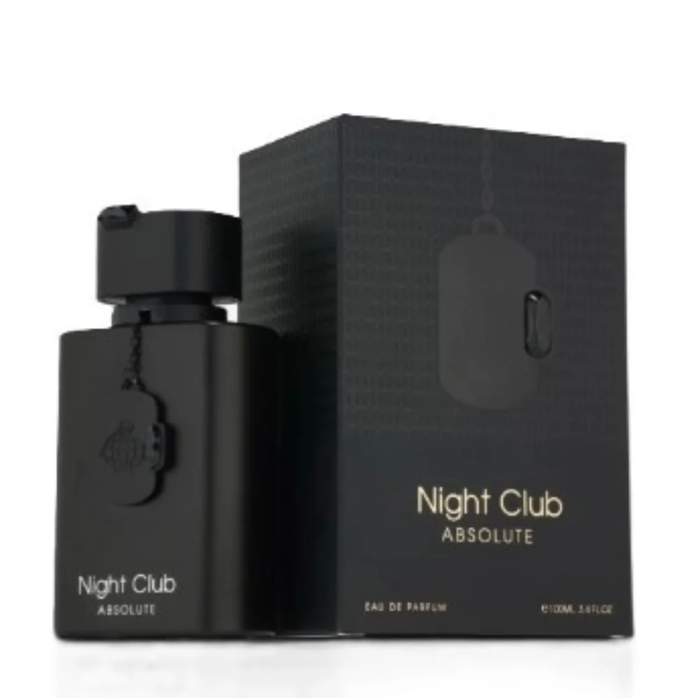 Perfume Árabe Night Club Absolute Fragrance World EDP 100 ml | 100% Original, Poder y Lujo Oriental Atemporal