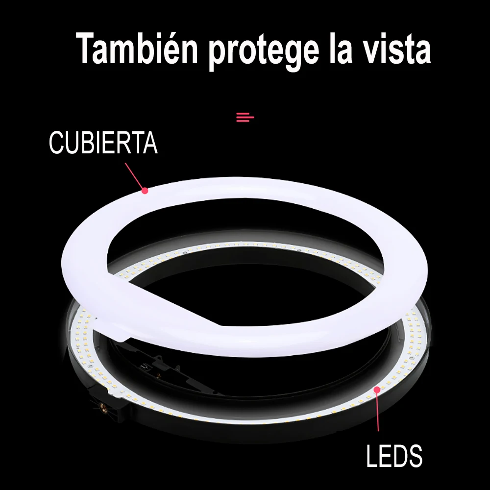 Led light ring 30 cm diameter |   12 inch ring light for mobile phones or cameras |   Selfies, photography, makeup, youtube, tik tok live |   Usb cable and controller |   Revolutionline brand