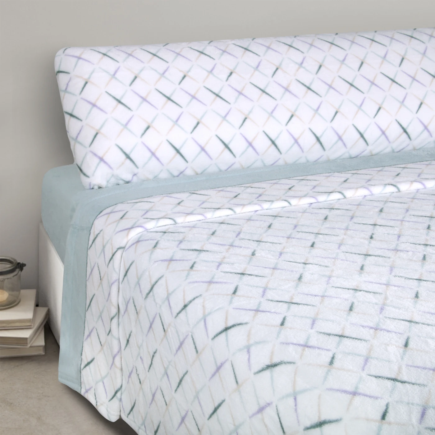 Juego de sábanas Coralina, 100% Microfibra de Calidad Tejido Doble Cara, Polar, Extra Suaves, Ropa de Cama 3 Piezas. Ideal para las frías noches de invierno y otoño
