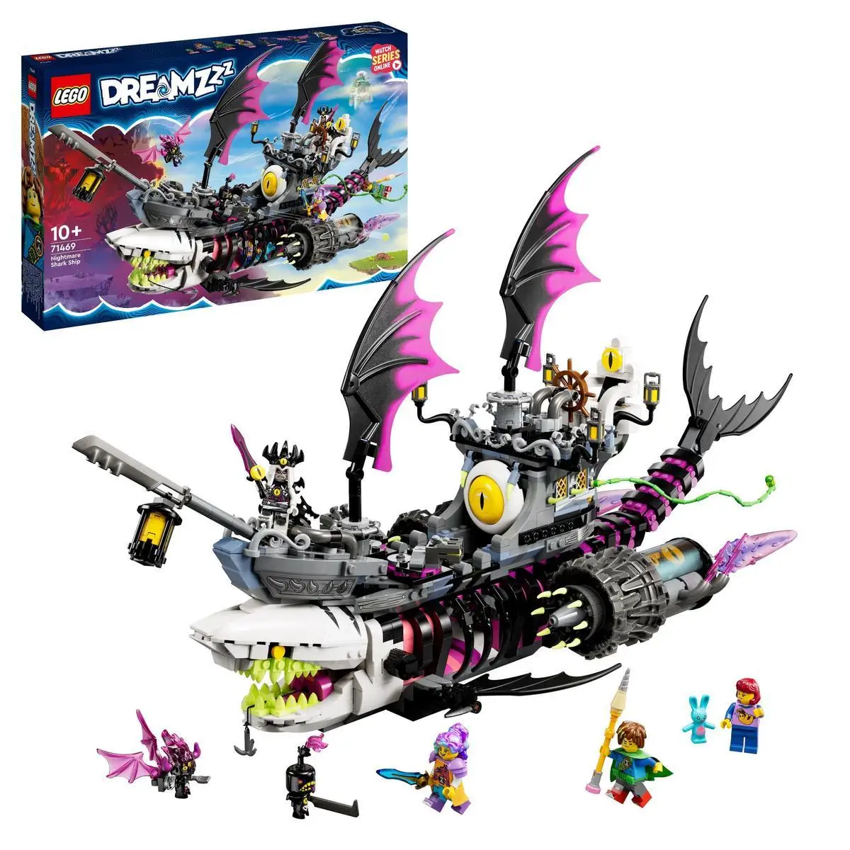 LEGO DREAMZzz 71469 나이트메어 샤크 셔프: 10세 이상을 위한 두 가지 모드 빌딩 세트 리뷰