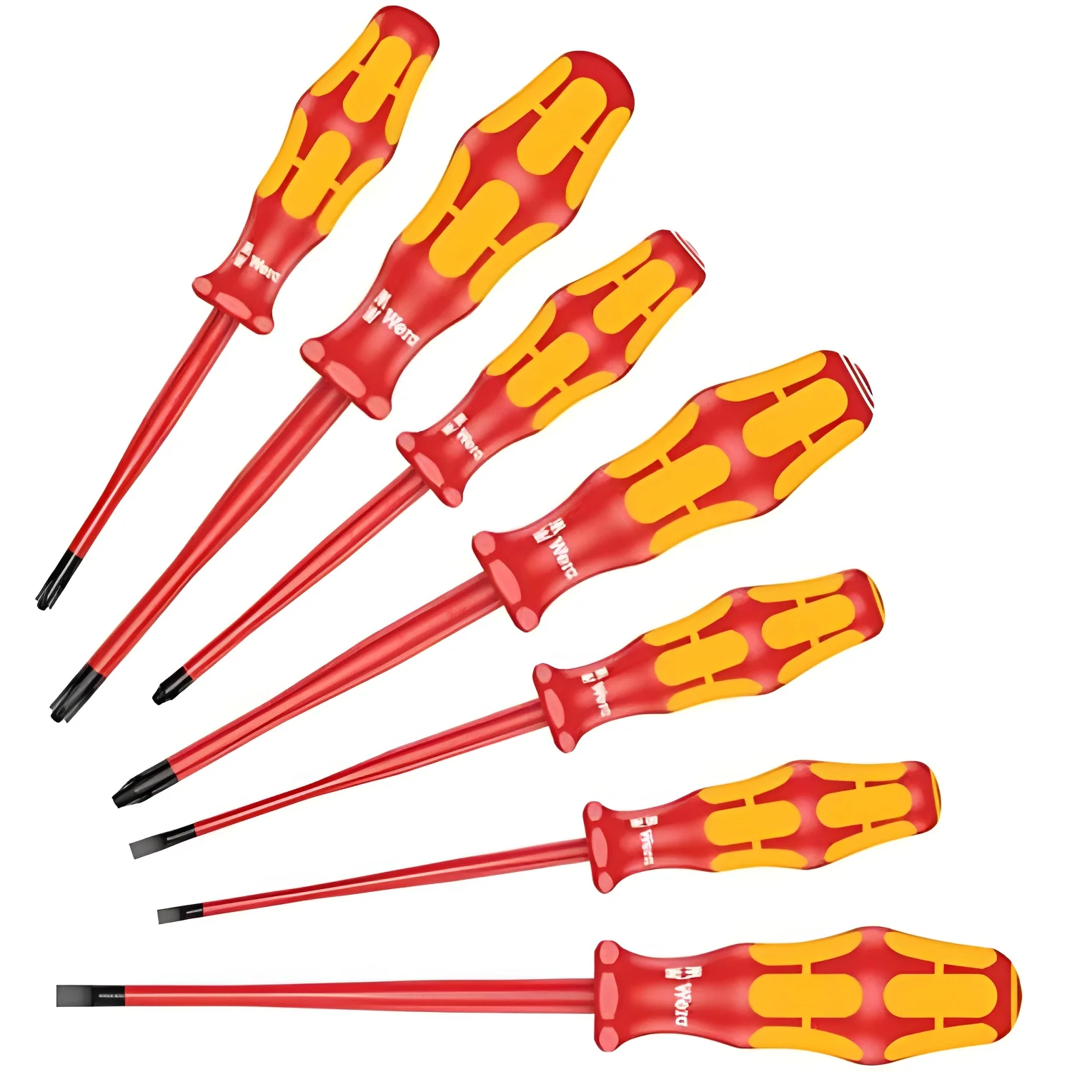 Wera- 05135961001 -160 iss/7 insulated screwdriver set