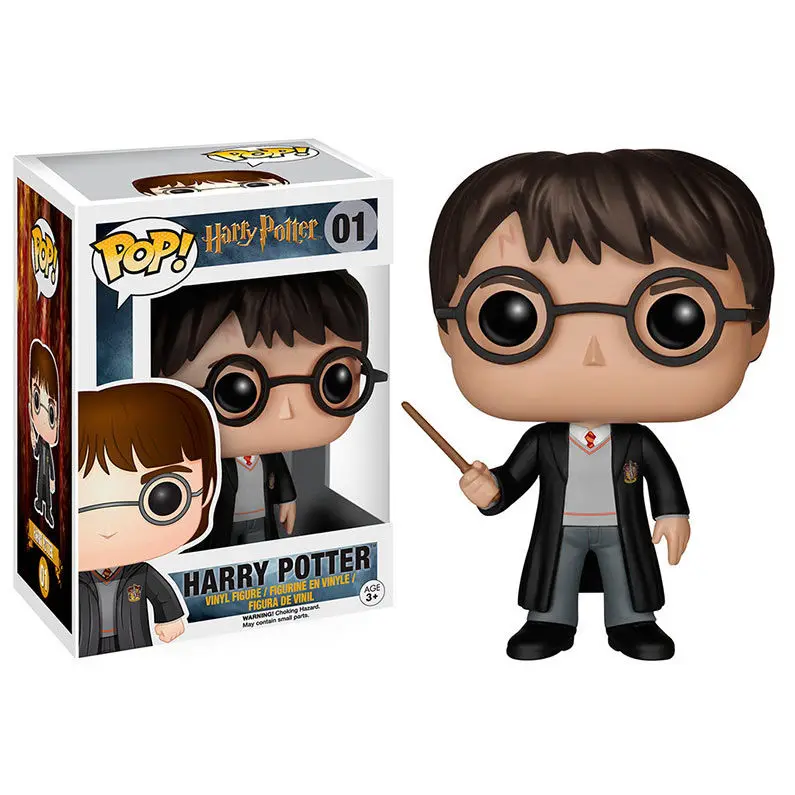 Funko Pop! Harry Potter Harry  Nº 01 - Funko Pop Harry Potter Con Uniforme y Varita