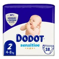 Pañales Dodot Sensitive Talla 2