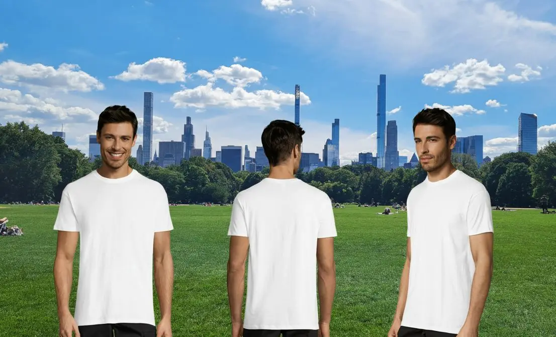 Basic and Comfortable T-shirt Set of 10 - Unisex - 5 Black + 5 White - 100% Cotton - Ideal for Customization and Daily Wear - Perfect for Casual and Work Uniforms - MARNAULA