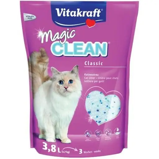 Vitakraft Magic Clean Arena de Sílice para Gatos - 3.8 L