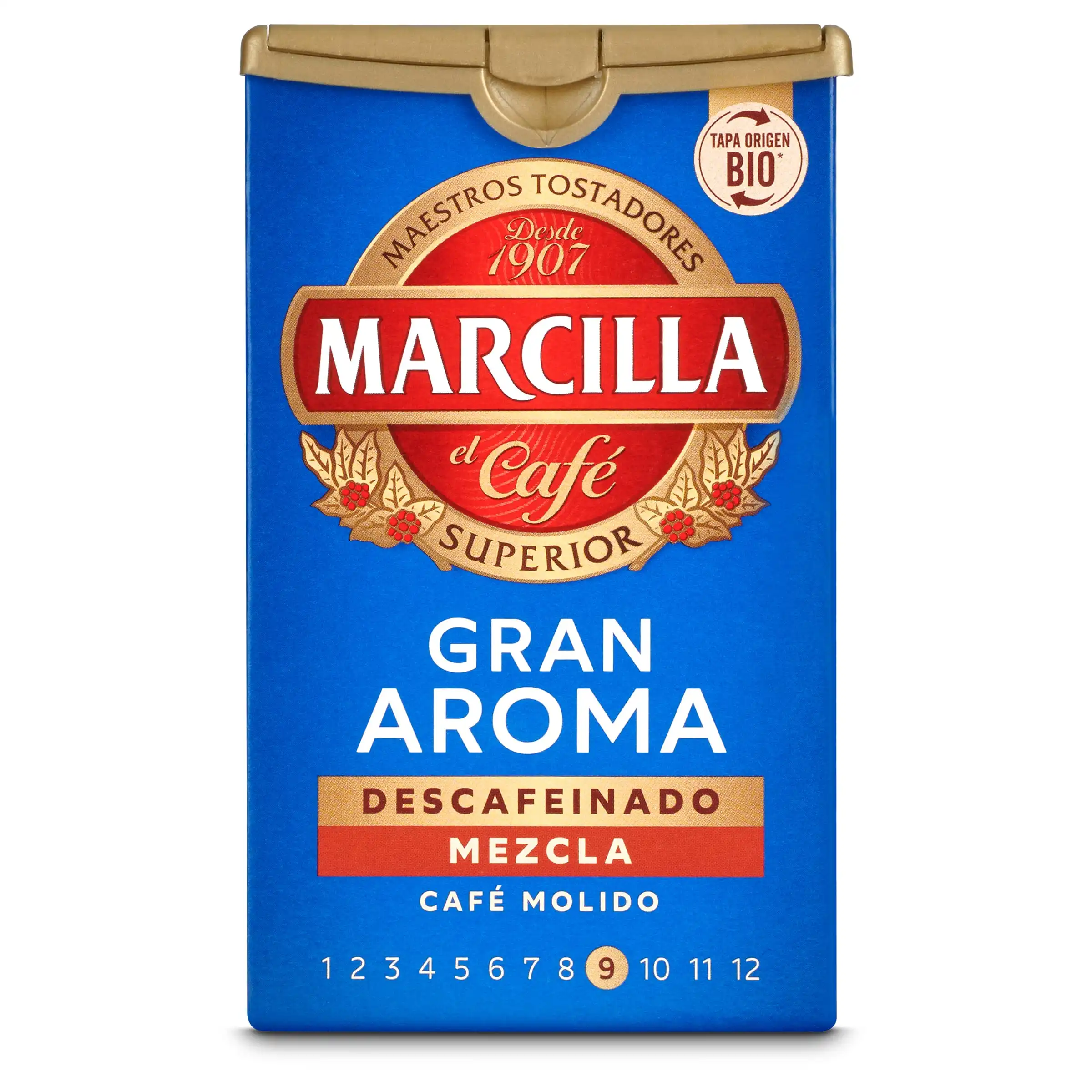 Marcilla Café descafeinado【PACK AHORRO】- Caja de 6 Unidades