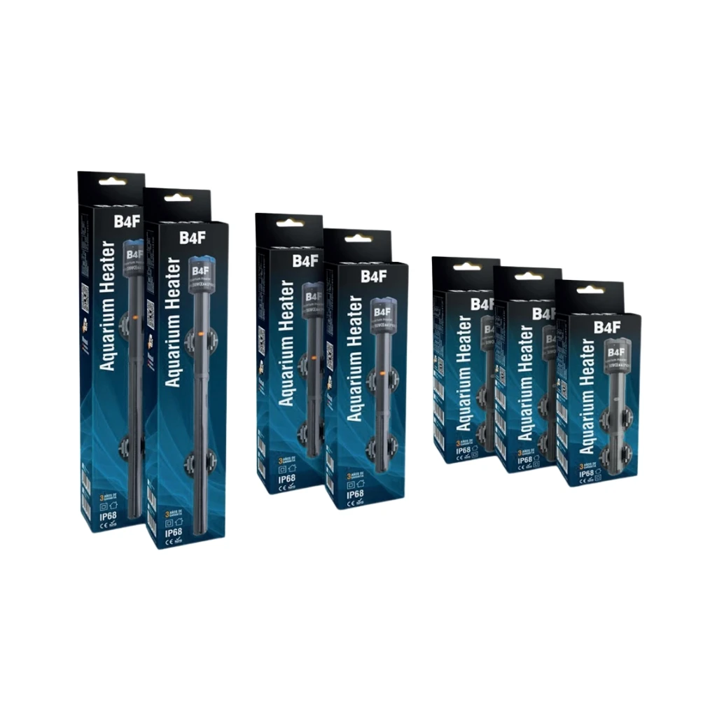 B4F Aquarium Heater - Calentador Automático de Precisión para Acuarios y Acuaterrarios