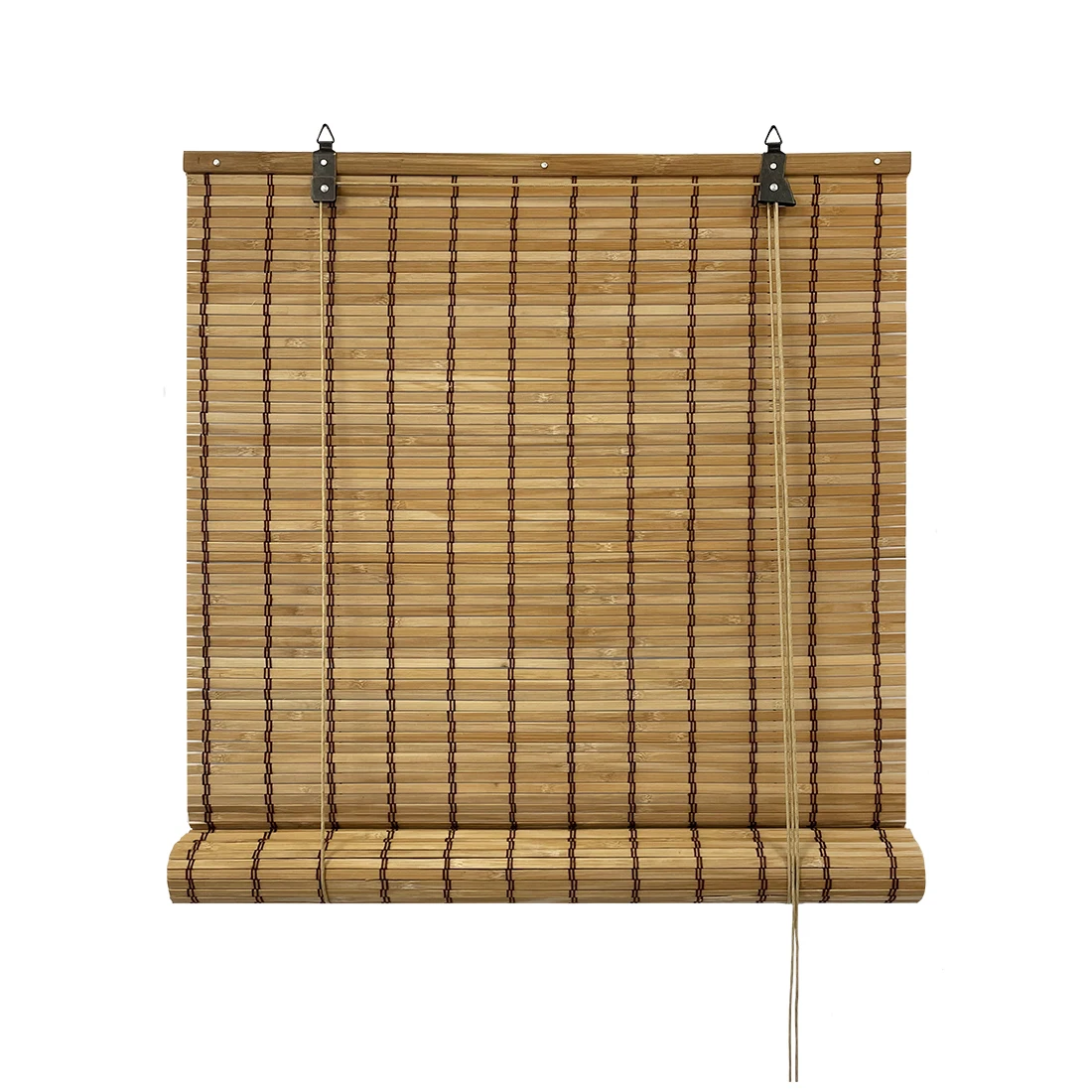 Acomoda Textil – Persiana Enrollable de Bambú Natural para Puertas y Ventanas Decorativa. Estor Ajustable de Ocultación para Exterior e Interior Protector de Fácil Instalación.