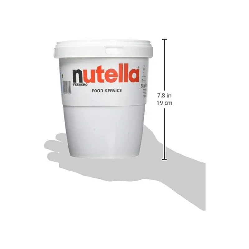 Nutella large format jar 3 kilos