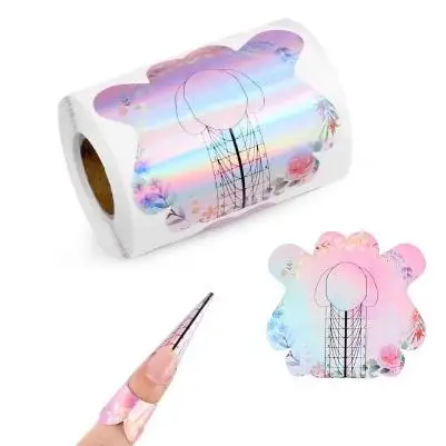 Molde de Uñas Flor 300Pcs KSD