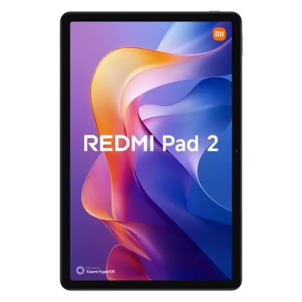 Xiaomi Gris Redmi Pad 2 Tablet 11” 2.5K 90Hz - 4/128Gb - Wifi - Bluetooth - Camara 8Mp - Bateria 9000Mah - Carga Rapida De 18W - Color