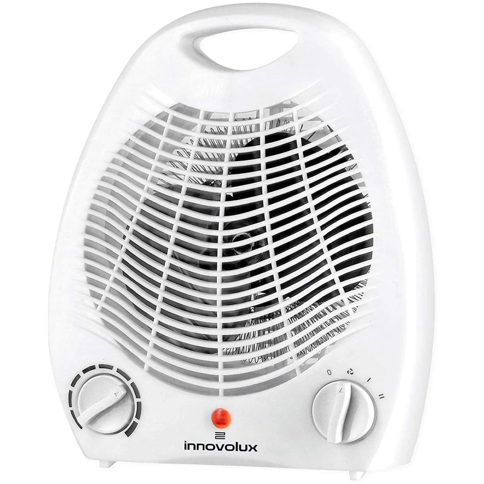 Hot air heater 1000/2000w, hot air ventilation, home heating, bathroom heater, dining stove, adjustable thermostat 1000w - 2000w for home, fan with natural or hot air anti-tip safety system