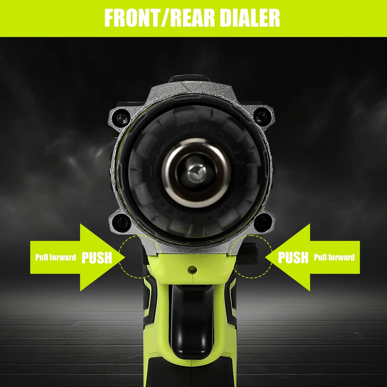 28V 3 in 1 Cordless Electric Drill Impact Screwdriver 25+3Torque Compact Hand Drill Rechargeable Battery Power Tool